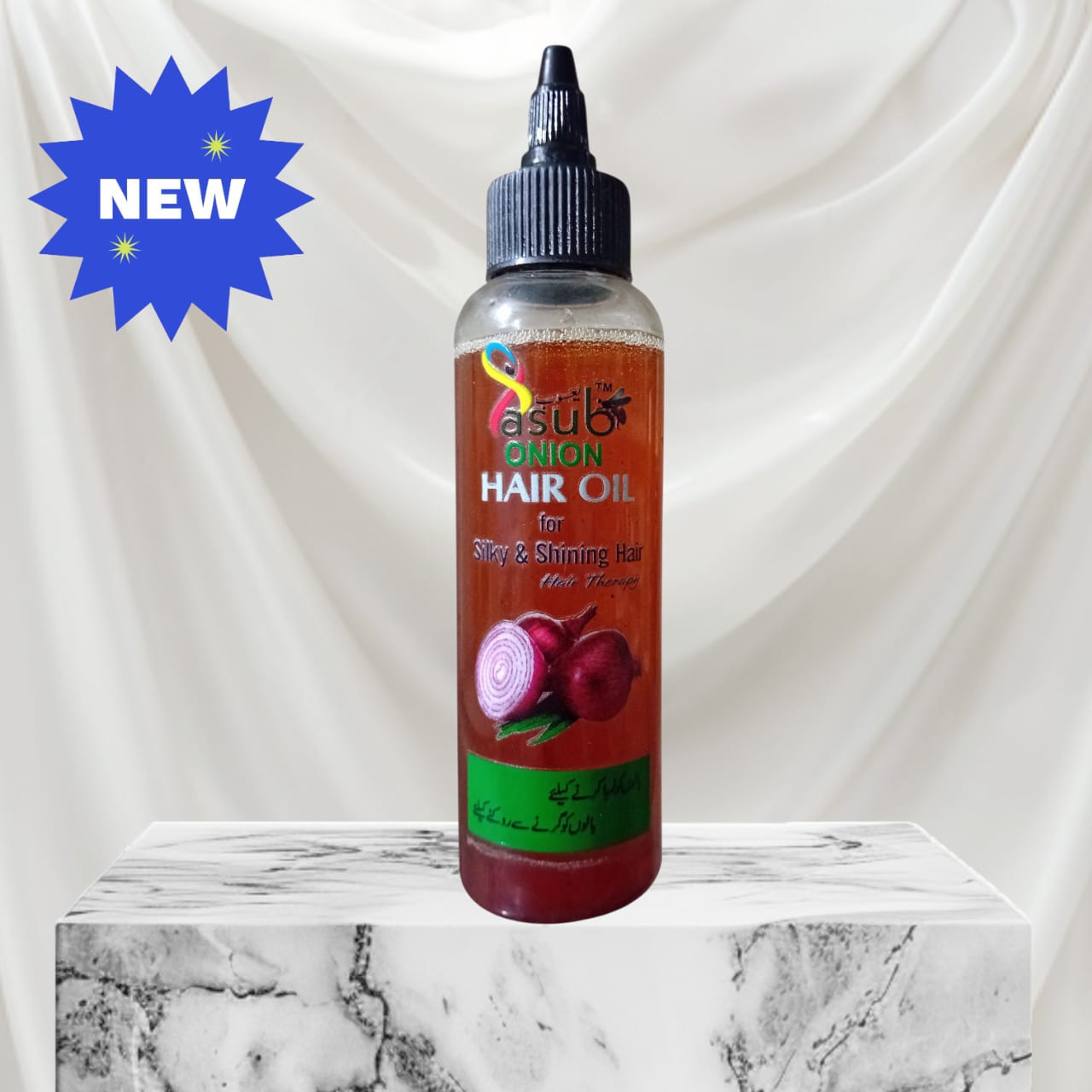 Onion hair oil 120ml - Image 4